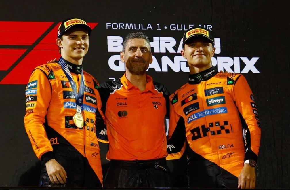 雷诺车队鏖战迈凯伦，皮亚斯特里关键制胜